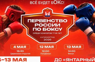 Первенство России по боксу среди юниоров 2026